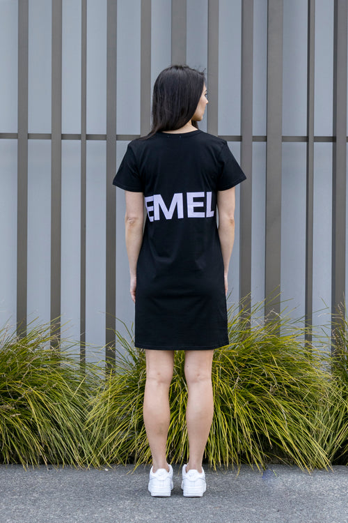 *EMEL ME DRESS PURPLE SAMPLE