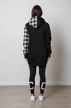 CHECKER HOODY