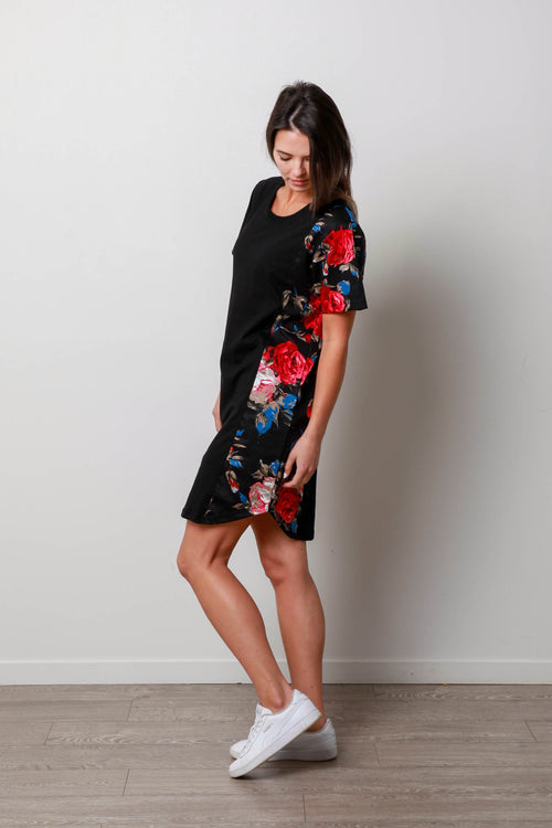 *MILA SIDE DRESS