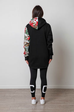 AIMEE ONE SLEEVE HOODY