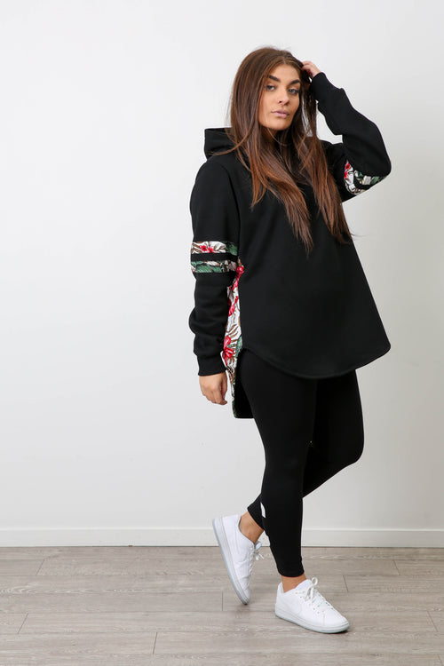 AIMEE SIDE HOODY