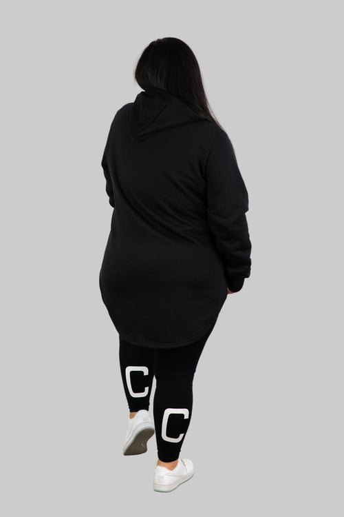 BASIC HOODY BLACK + SIZE