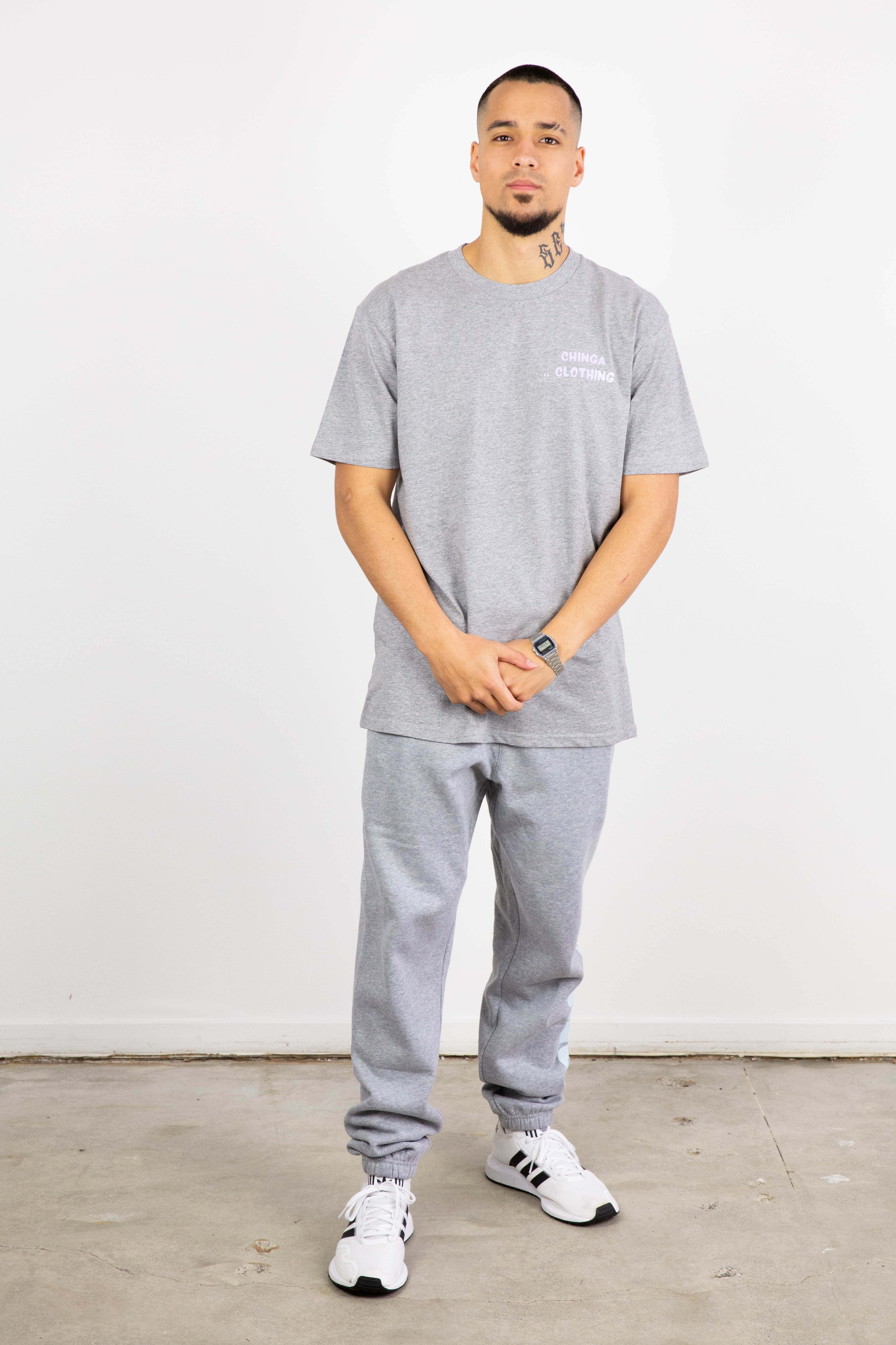 *DENZEL T-SHIRT GREY – Chinga Clothing