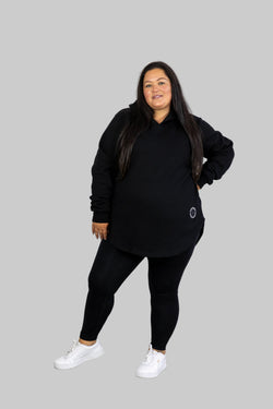 BASIC HOODY BLACK + SIZE