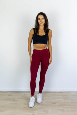 SHIFT TIGHTS MAROON