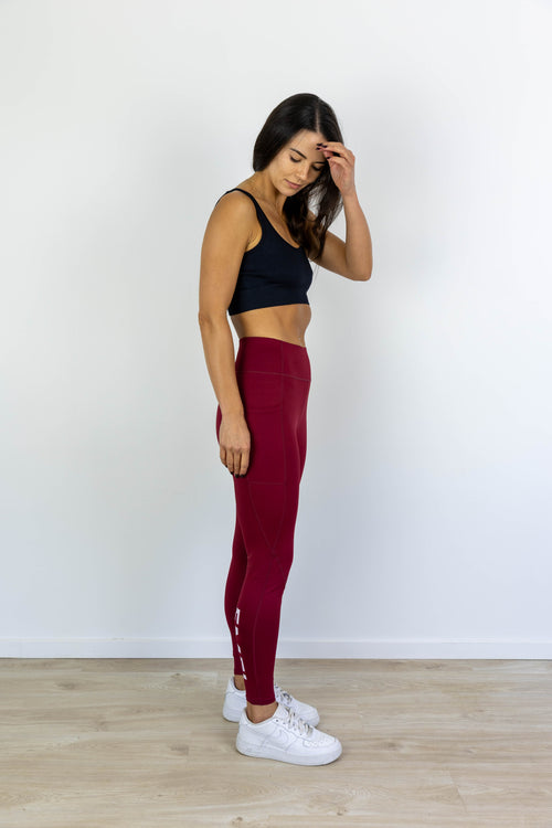 SHIFT TIGHTS MAROON