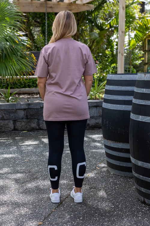 AMORE TEE HAZY PINK