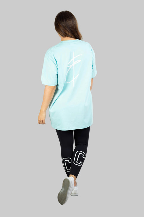 LOGAN TEE AQUA