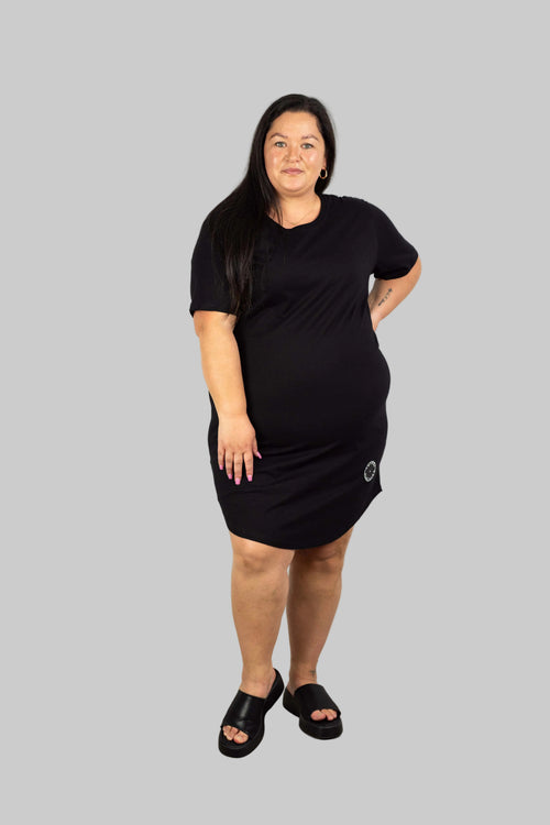 BASIC DRESS BLACK + SIZE