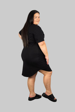 BASIC DRESS BLACK + SIZE