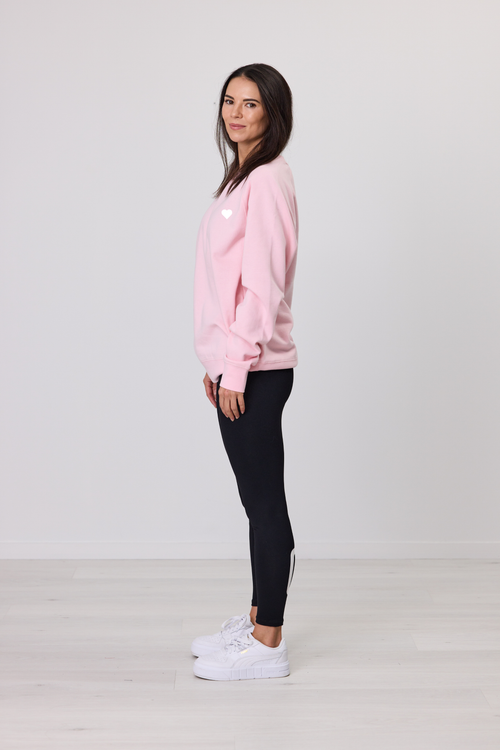 HEART ME CREW PINK