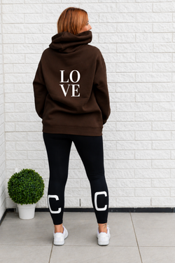 TAYLOR HOODY CHESTNUT