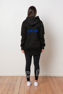 XOXO HOODY BLUE