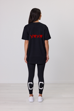 XOXO TEE RED
