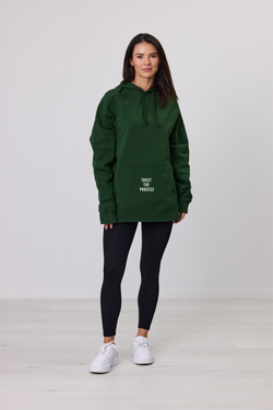 TRUST THE PROCESS HOODY GREEN
