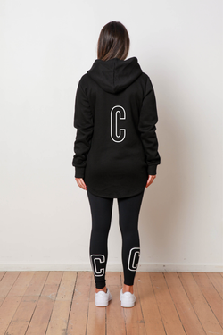ZOEY BLACK HOODY