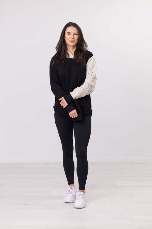 POLKA DOT HOODY