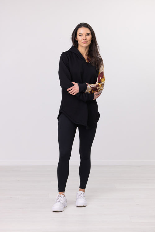 SAMARA ONE SLEEVE HOODY
