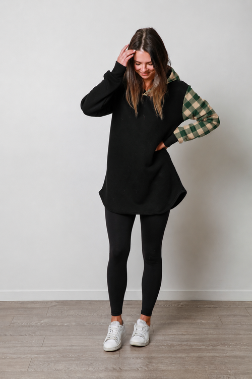 CHECKER HOODY