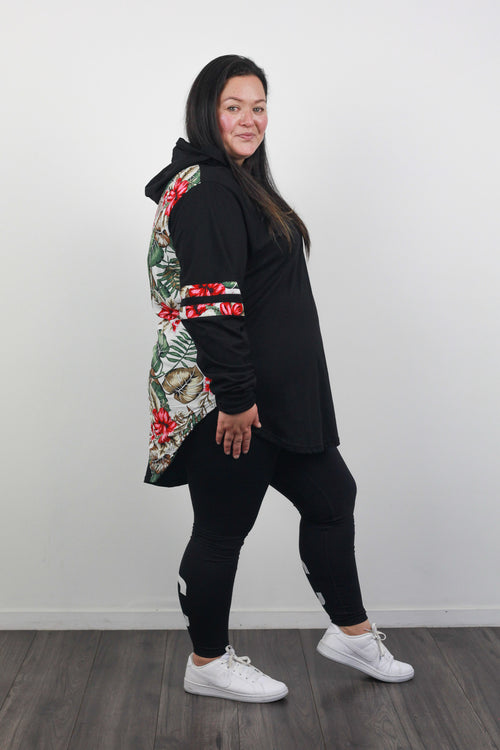 AIMEE LS TEE BLACK