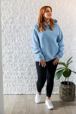 TAYLOR HOODY POWDER BLUE