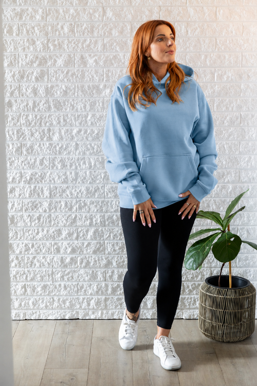 TAYLOR HOODY POWDER BLUE