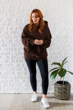 TAYLOR HOODY CHESTNUT