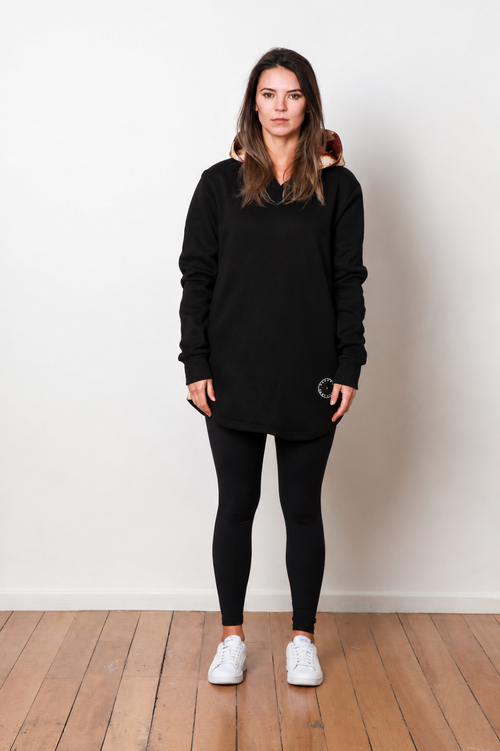 SAMARA SATIN HOODY