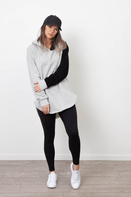 ONE SLEEVE HOODY
