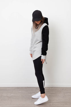 ONE SLEEVE HOODY