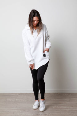 BASIC POCKET HOODY WHITE (PRE-ORDER) LIMITED EDITION