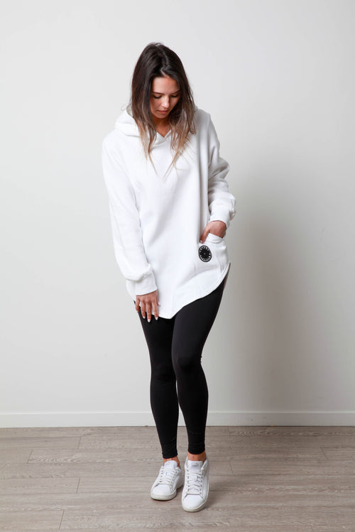 BASIC POCKET HOODY WHITE (PRE-ORDER) LIMITED EDITION