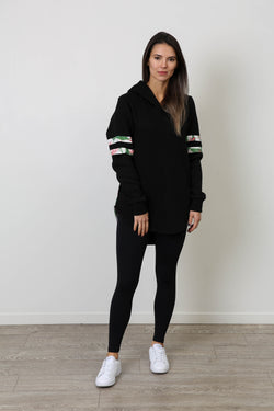 CHARLOTTE SIDE HOODY