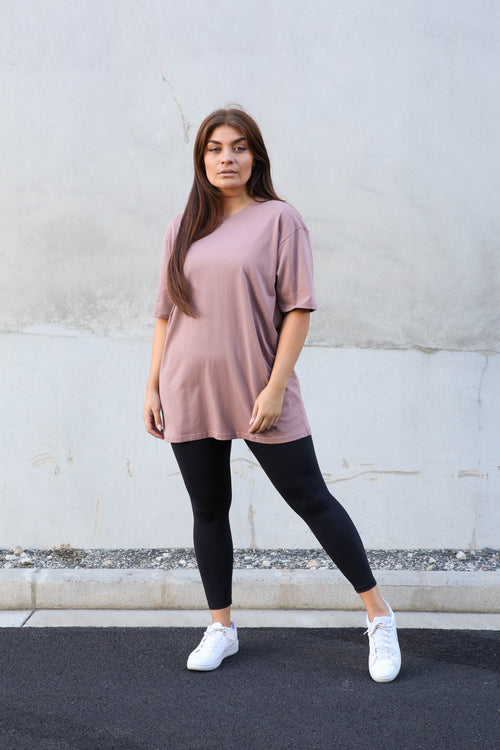 LOGAN TEE HAZY PINK