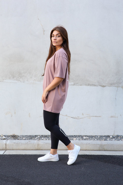 LOGAN TEE HAZY PINK