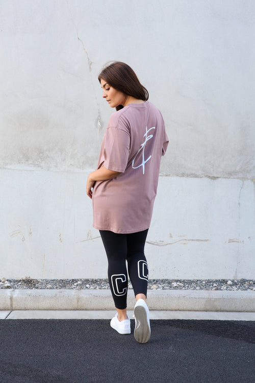 LOGAN TEE HAZY PINK