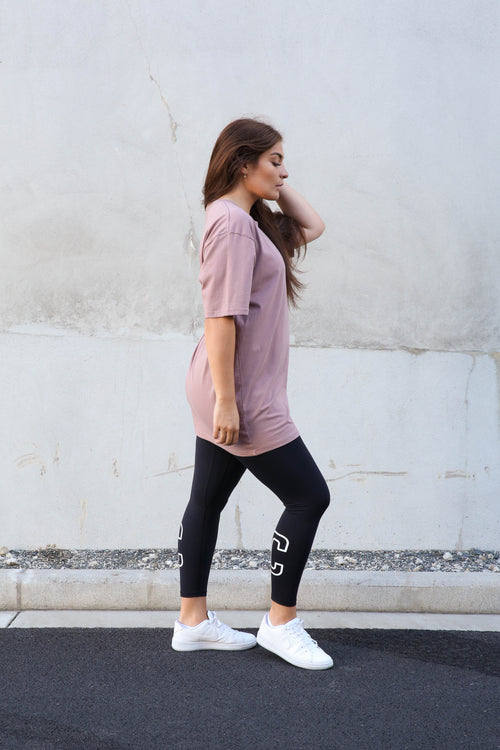 LOGAN TEE HAZY PINK
