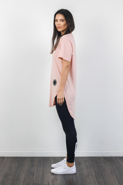 BASIC TEE DUSTY PINK
